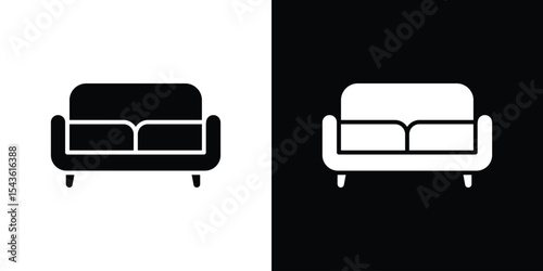Couch icon collection. line stroke icon. EPS 10