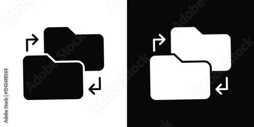 Data transfer icon collection. line stroke icon. EPS 10