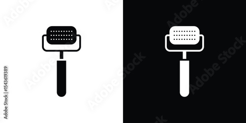Derma roller icon collection. line stroke icon. EPS 10