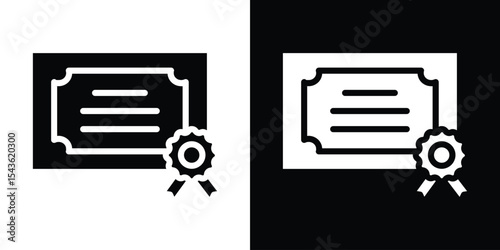Diploma icon collection. line stroke icon. EPS 10