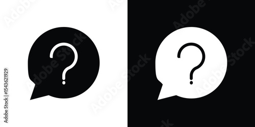 Doubts button icon collection. line stroke icon. EPS 10