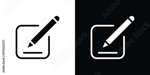 Edit icon collection. line stroke icon. EPS 10