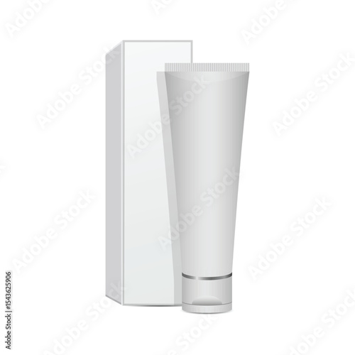 Tube and box mockup, great for applying own labels, designs and branding