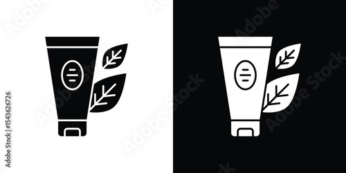 Face wash icon collection. line stroke icon. EPS 10