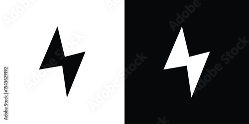 Flash icon collection. line stroke icon. EPS 10