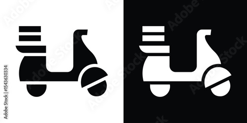 Food delivery icon collection. line stroke icon. EPS 10