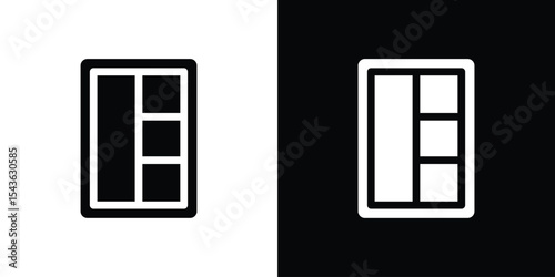 Food tray icon collection. line stroke icon. EPS 10