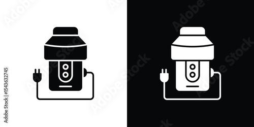 Garbage disposal icon collection. line stroke icon. EPS 10