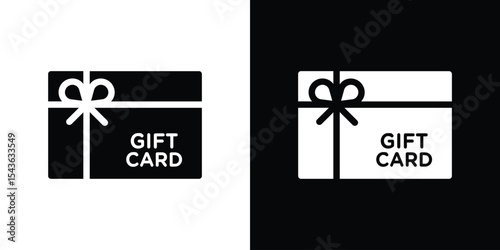 Gift card icon collection. line stroke icon. EPS 10