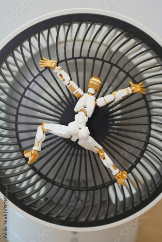 Dummy vor Ventilator