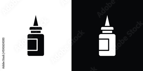 Glue icon collection. line stroke icon. EPS 10
