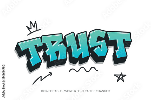 Gradient Editable Text Effect