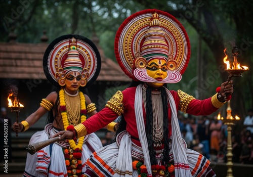 Theyyam Ritual Intense Performance Kerala India