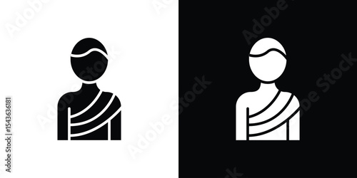 Hajj icon collection. line stroke icon. EPS 10