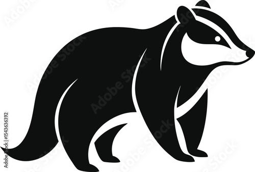 vector illustration of a black cat