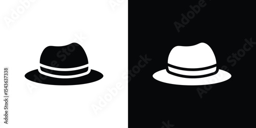 Hat icon collection. line stroke icon. EPS 10