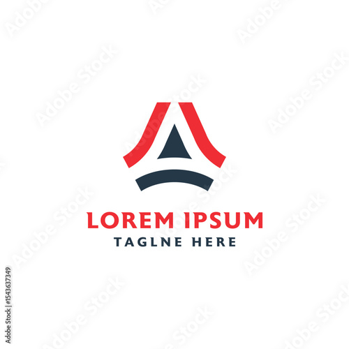 letter mark A logo design creative mark abstract sign monogram