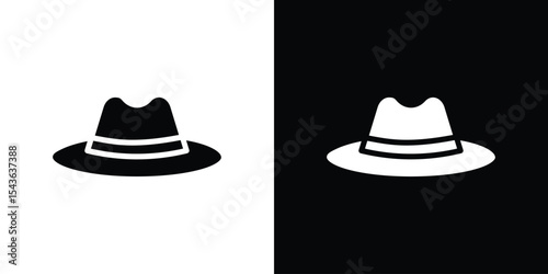 Hat icon collection. line stroke icon. EPS 10
