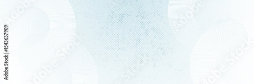Modern abstract background. Glossy white gradient circle lines. Minimal geometric pattern. Simple graphic elements. Futuristic concept. Suitable for cover, poster, banner, brochure, eps10.