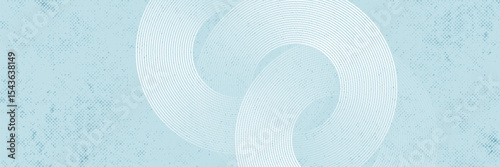 Modern abstract background. Glossy white gradient circle lines. Minimal geometric pattern. Simple graphic elements. Futuristic concept. Suitable for cover, poster, banner, brochure, eps10.