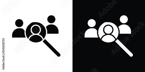 Hiring icon collection. line stroke icon. EPS 10