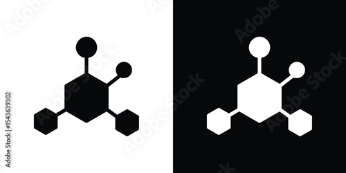 Hormones icon collection. line stroke icon. EPS 10