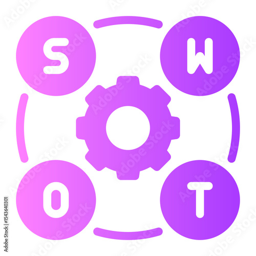 organization gradient icon