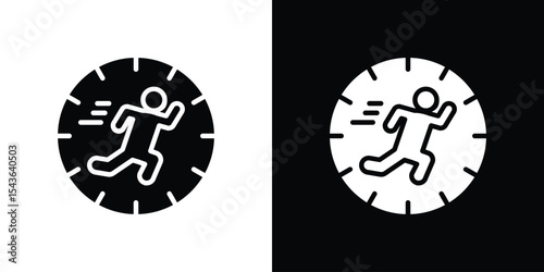 Hurry icon collection. line stroke icon. EPS 10