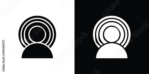 Influencer icon collection. line stroke icon. EPS 10