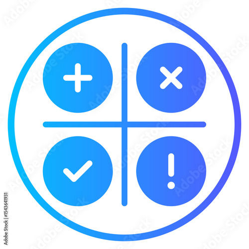 swot gradient icon