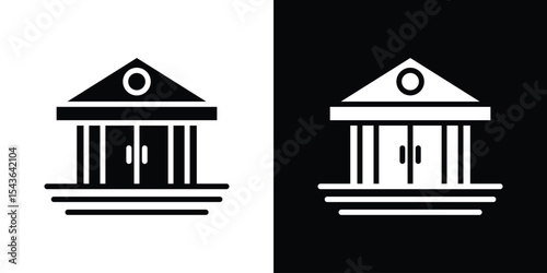 Institute icon collection. line stroke icon. EPS 10