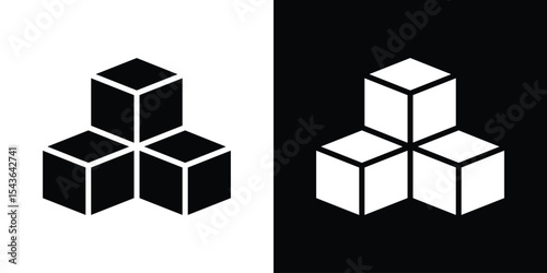 Inventory icon collection. line stroke icon. EPS 10