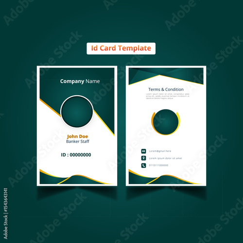 id card template