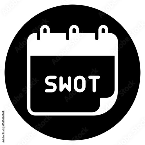 calendar glyph icon