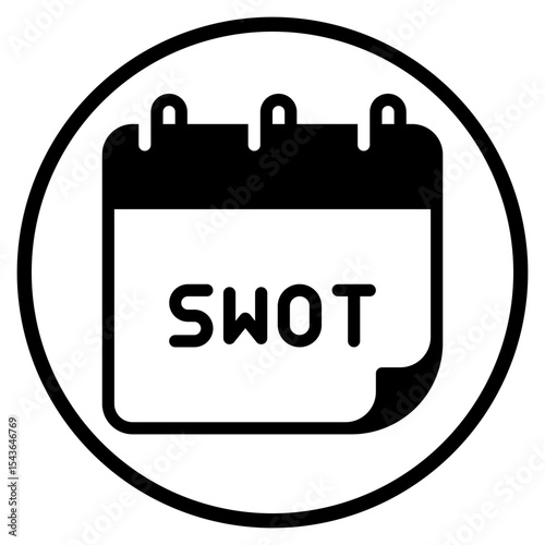 calendar glyph icon