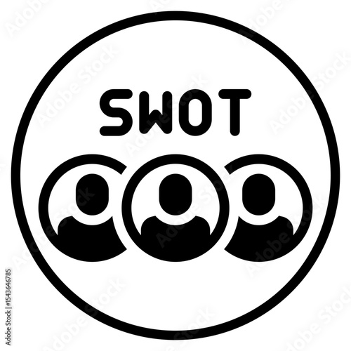 group glyph icon