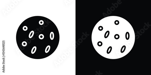 Leukemia icon collection. line stroke icon. EPS 10