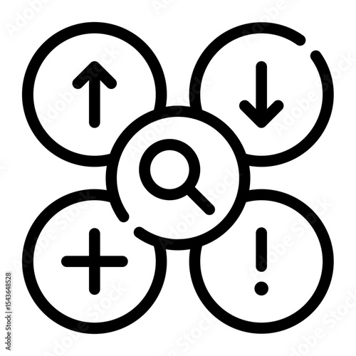 identification line icon