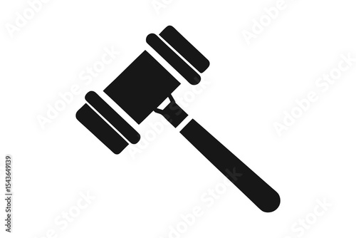hammer icon vector illustration on white background
