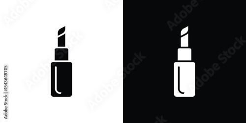 Lipstick icon collection. line stroke icon. EPS 10