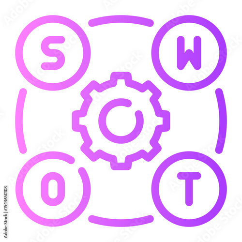 organization gradient icon