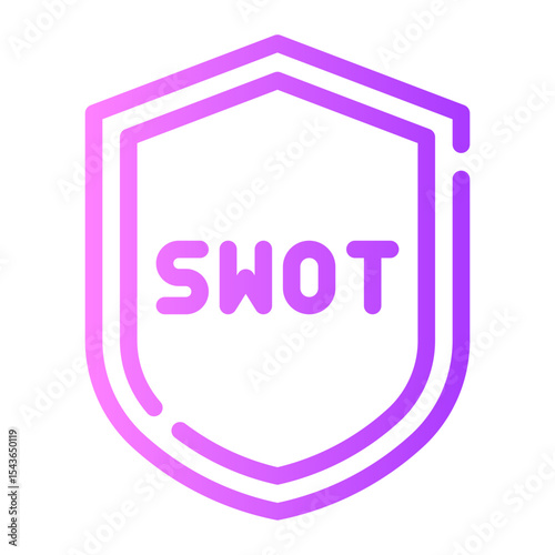 shield gradient icon