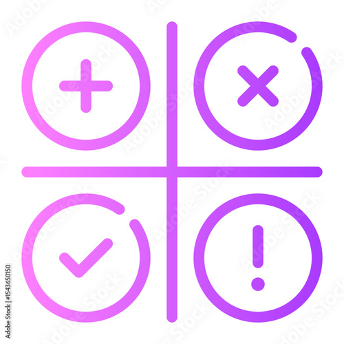 swot gradient icon