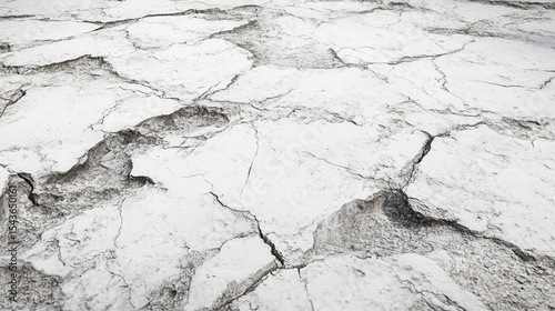 Cracked Dry Earth  Drought Texture  Arid Land Surface