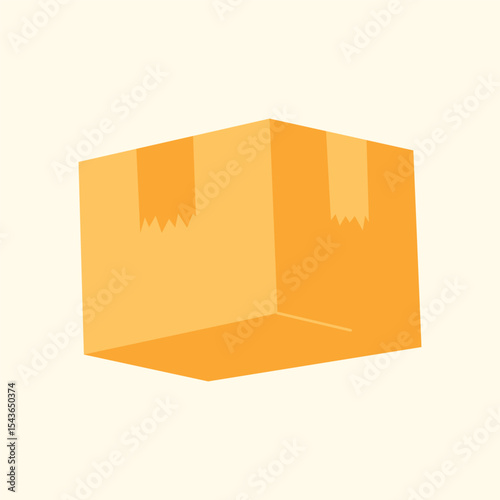 Illustration of an Warehouse Box