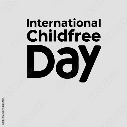International Childfree Day