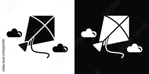 Makar sankranti icon collection. line stroke icon. EPS 10