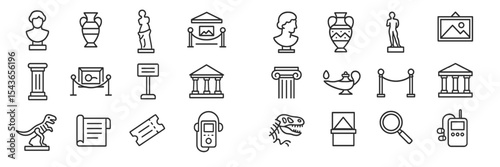 Collection of ancient artifacts and sculptures housed in a museum exhibiting history and culture