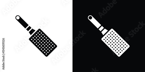 Microplane grater icon collection. line stroke icon. EPS 10