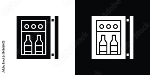 mini bar icon collection. line stroke icon. EPS 10